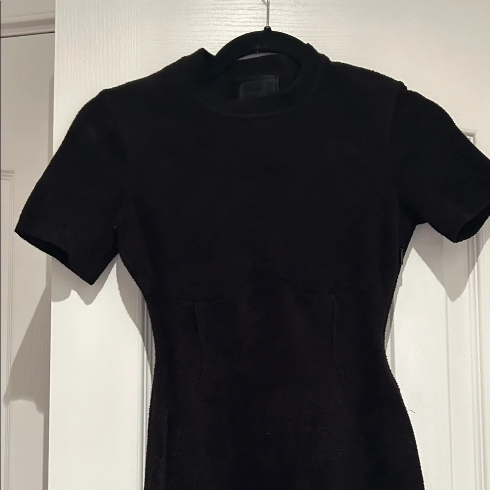 Fendi x Skims Black Velvet Dress - Picture 4 of 16